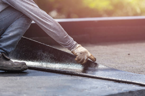 Professional Emergency Waterproofing technician working in Nokesville, VA